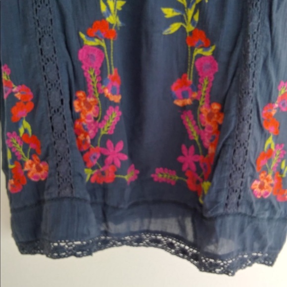 Free People Embroidered Mini Dress - Picture 6 of 7